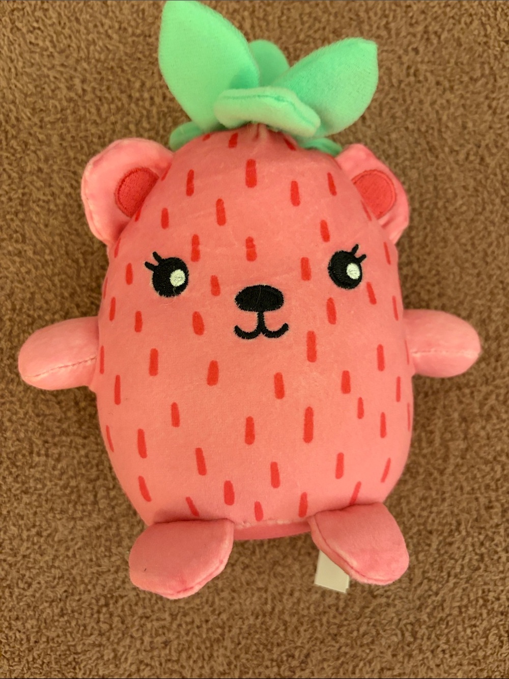 Moriah Elizabeth Strawberry Bear Plush